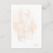 Boho Oasis Wedding Details Umber ID959 Informatiekaartje (Achterkant)