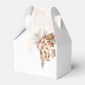 Boho Oasis Wedding Floral Dank je ID959 Bedankdoosjes (Achterkant)