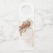 Boho Oasis Wedding Floral ID959 Flessenhanger (Voorkant)