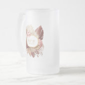 Boho Oasis Wedding Floral Lijst ID959 Matglas Bierpul (Voorkant links)