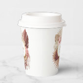 Boho Oasis Wedding Floral Lijst ID959 Papieren Bekers (Rechts)