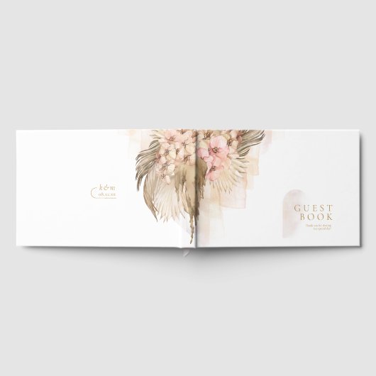 Boho Oasis Wedding ID959 Gastenboek (Volledig)