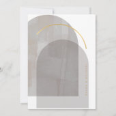 Boho Oasis Wedding ID959 Kaart (Achterkant)