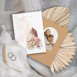 Boho Oasis Wedding Photo Template ID959 Save The Date