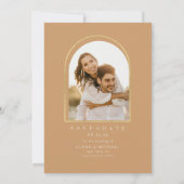Boho Oasis Wedding Photo Template ID959 Save The Date (Achterkant)