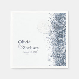 Boho Oceaan Zand Oefenavond Dinner Servet