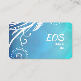 Boho Ocean Salon Spa Loyalty Zakelijke Kaart Visitekaartje
