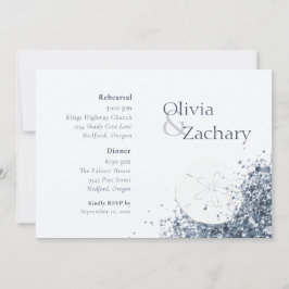 Boho Ocean Sand repetitie diner Kaart