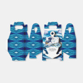 Boho Ocean Waves Baby shower Bedankdoosjes (Uitgevouwen)