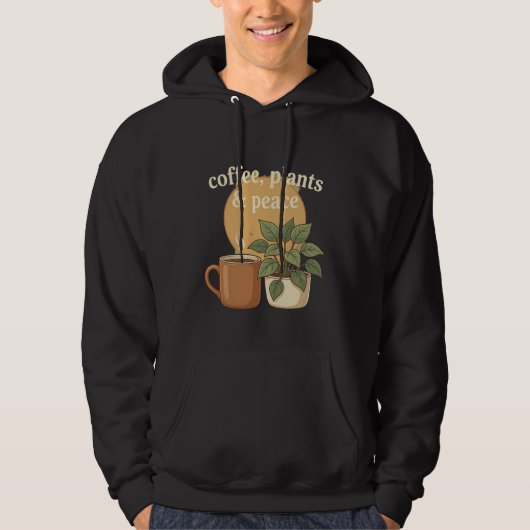 Boho Ochtendroutine SVG Hoodie (Voorkant)