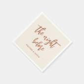 Boho Oefenavondeten De Nacht Tevoren Servetten (Hoek)