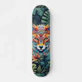 Boho Oerwoud Fox Skateboard (Voorkant)