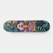 Boho Oerwoud Panther Skateboard (Horizontaal)