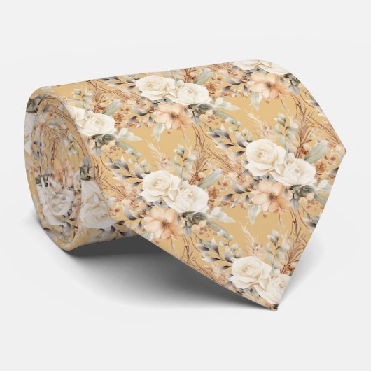 Boho Office Neck Tie | Professional and Classic Stropdas (Opgerold)