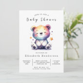 Boho Online Beer Baby shower Kaart (Staand voorkant)