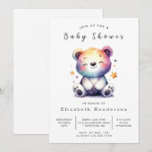 Boho Online Beer Baby shower Kaart (Voorkant / Achterkant)