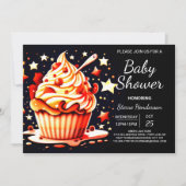 Boho Online Kleine Muffin Boy Baby shower Kaart (Voorkant)