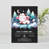 Boho Online Koe Verjaardag Kaart (Staand voorkant)