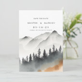 Boho Online Mountain Save The Date (Staand voorkant)