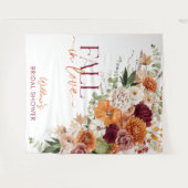 Boho Oogst Herfst Bruidsfeest Decoratie Wandkleed (Voorkant (horizontaal))