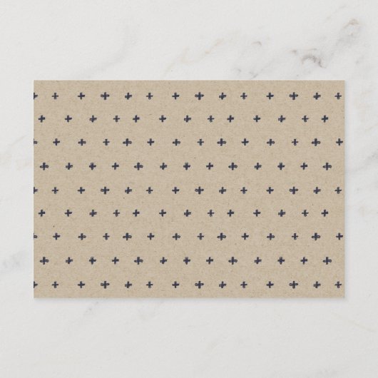 Boho Oranje Blossom Botanical Wedding Reception Informatiekaartje (Achterkant)