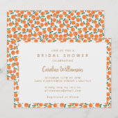 Boho Oranje Citrus Fruit Cute Vrijgezellenfeest Kaart (Voorkant / Achterkant)