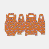 Boho Oranje Roze Jungle Tijgers Bedankdoosjes (Uitgevouwen)