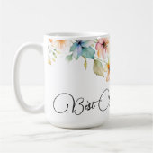  Boho Oranje Waterverf Wildflower Oma Koffiemok (Links)