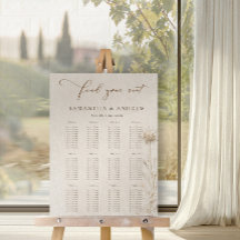 Boho Organic Ivoor Pampas Trouwzitplaatsen