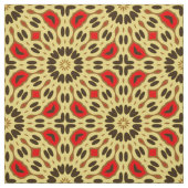 Boho Oriental Colorful Mosaic Geometric Pattern Stof (Swatch)