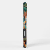 Boho Oriental iPhone 16 Pro Max Hoesje | Teal Terr (Rechterkant)
