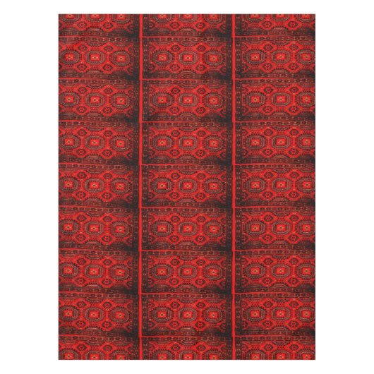 Boho Oriental Rug look Tafelkleed (Voorkant)