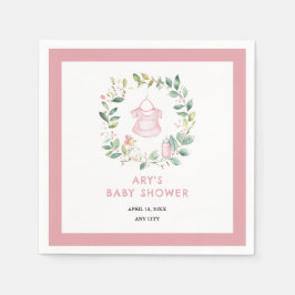 Boho  Outfit Baby shower servetten