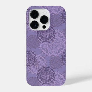 Boho Paars Mandalas iPhone 14 Plus Hoesje