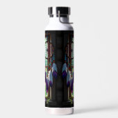 Boho Paarse Droomvanger in Raam Waterfles (Links)