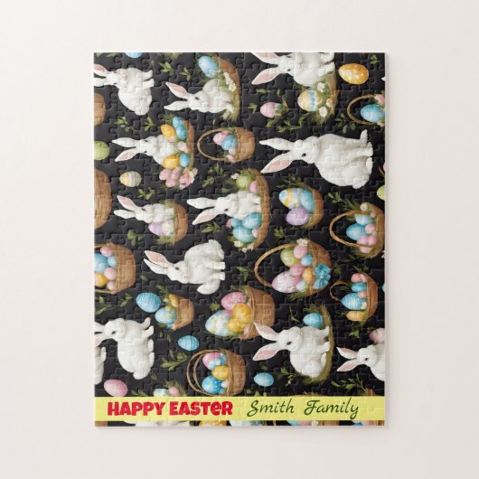 Boho paashaas Collectie Legpuzzel (Verticaal)