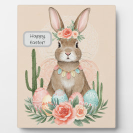 Boho Paashaas Whimsical Pastel Fotoplaat