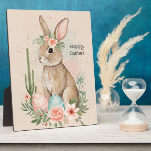Boho Paashaas Whimsical Pastel Fotoplaat