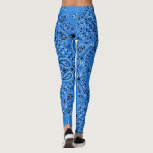 Boho Paisley Bandana Yoga Pants Running Leggings (Achterkant)