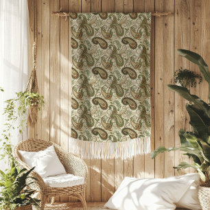 Boho Paisley Blanket – Aardse en elegante touch Fleece Deken