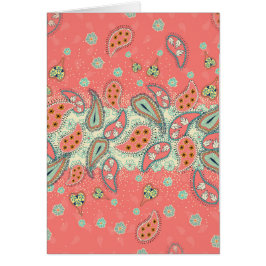 Boho Paisley Border