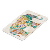 Boho Paisley Elephant I Magneet (Linkerzijde)
