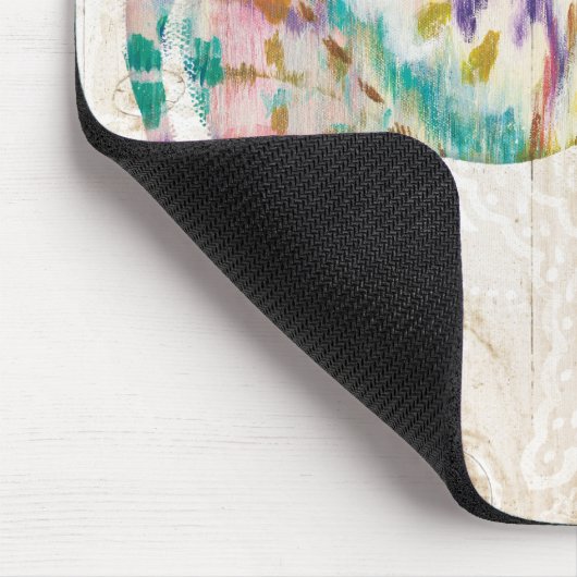 Boho Paisley Elephant I Muismat (Hoek)