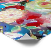 Boho Paisley houdt van elkaar Poster (Hoek)