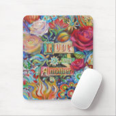 Boho Paisley Love Mousepad Muismat (Met muis)
