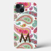 Boho Paisley Multicolor girly Case-Mate iPhone Case (Achterkant)