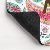 Boho Paisley Multicolor girly Muismat (Hoek)