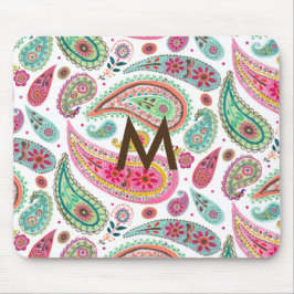 Boho Paisley Multicolor girly Muismat