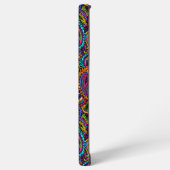 Boho Paisley Samsung Galaxy Hoesje (Linkerkant)
