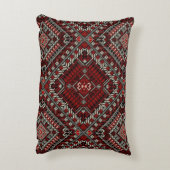 Boho Palestijnse Kussen- Boheemse Tatreez Accent Kussen (Achterkant (Verticaal))